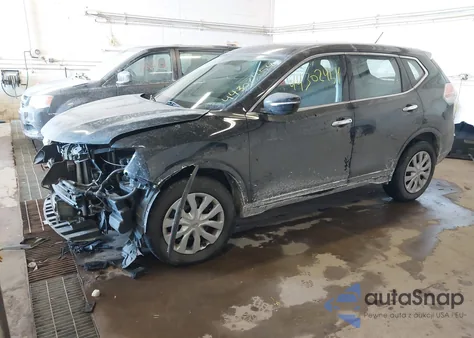 2014 Nissan Rogue S из США, поврежденный, VIN 5N1AT2MT2EC811778